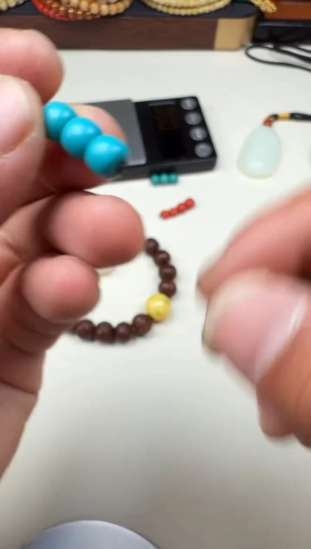 未镶嵌绿松石珠松石松石