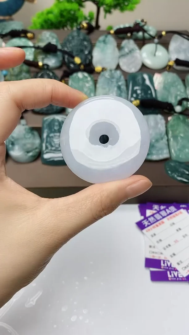翡翠未镶嵌颈饰