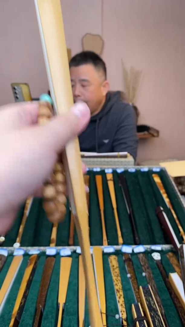 【闪购商品】扇子老山檀珠子手串珠子手串