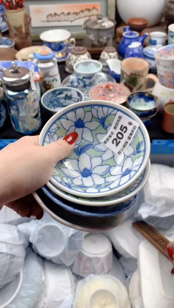 【闪购商品】瓷片205号九姑娘工艺品瓷器