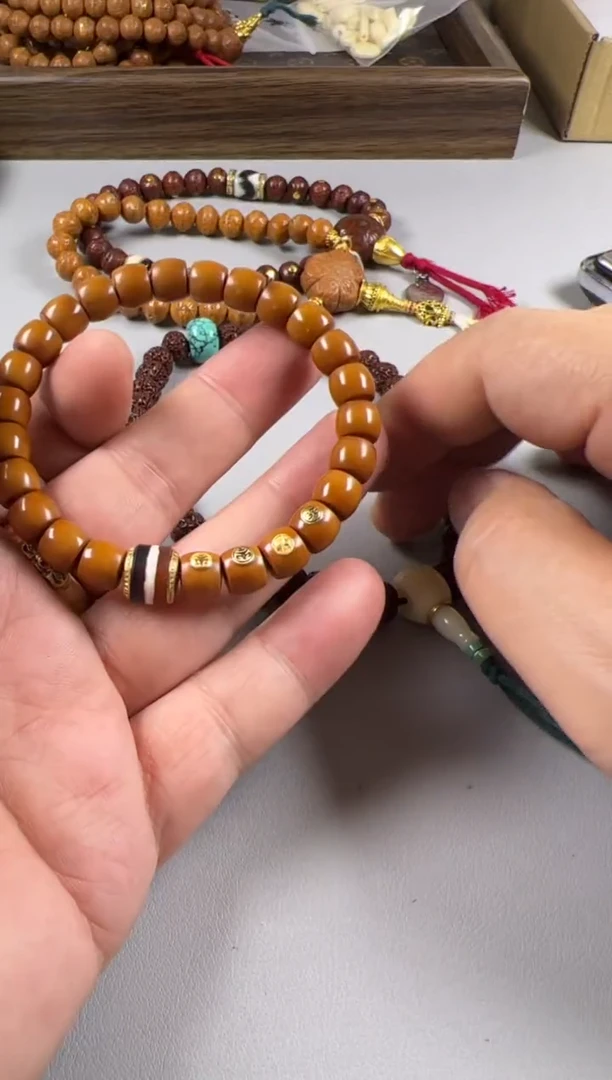 【闪购商品】橄榄核手串核尖素串
