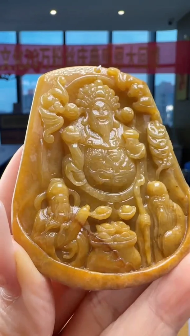 翡翠未镶嵌颈饰YJ@@960Q7J04332