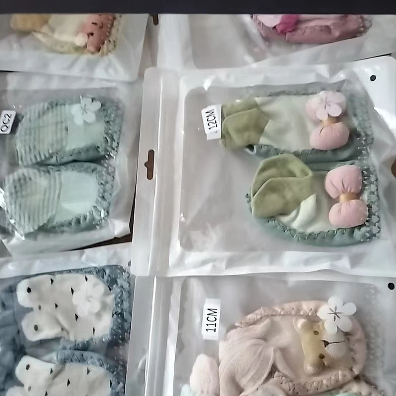 （玲玲）新款男女宝地板袜子