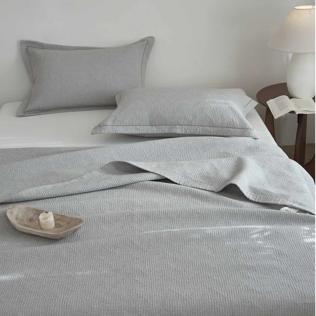 轻奢 恒温 保暖 四季款 棉麻三件套