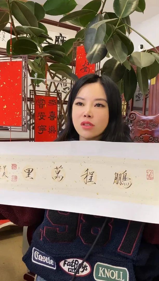 【闪购商品】书法CJZ 0001 鹏程万里