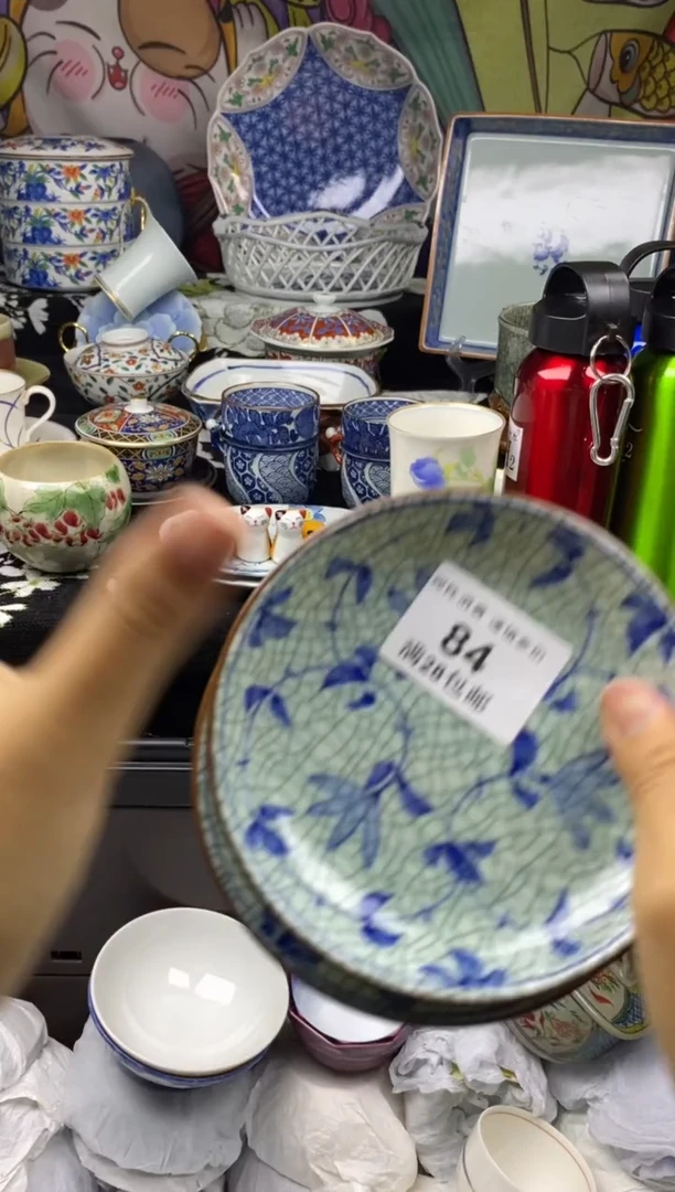 瓷片夏*瓷色工艺品品品品084