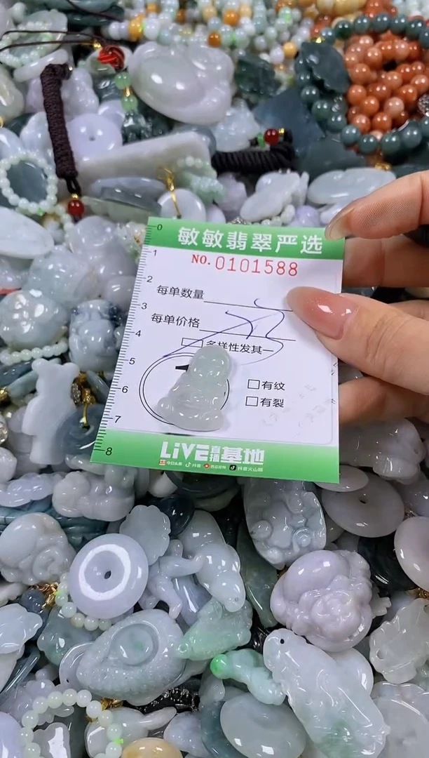 【闪购商品】翡翠颈饰未镶嵌闪购链接0101588多样性发其一
