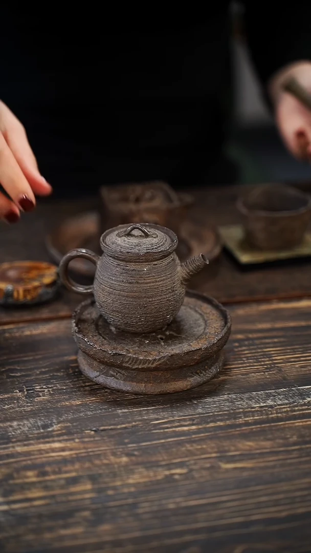 全手工制作  南蛮后手壶110cc