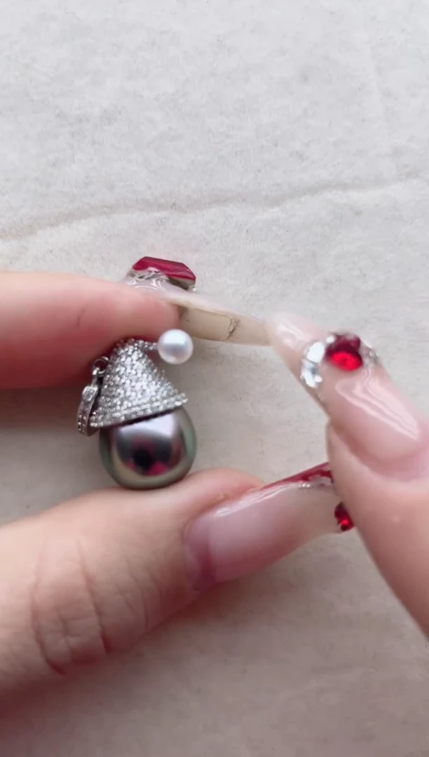 【闪购商品】海水珍珠吊坠银S925镶嵌Y52