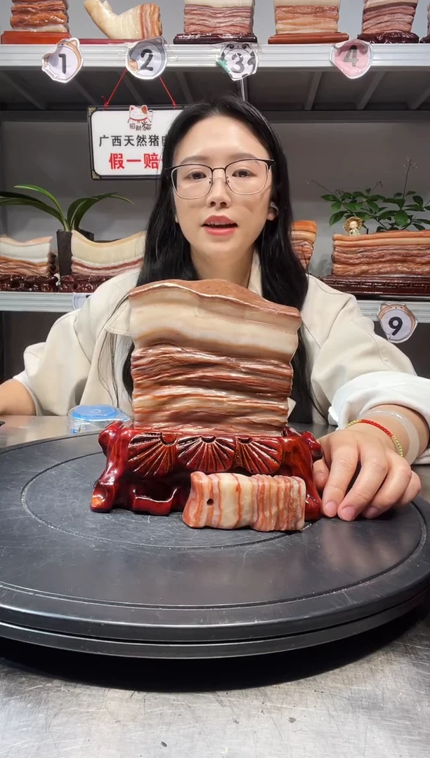 石材天然石材柳州猪肉石13-15-4