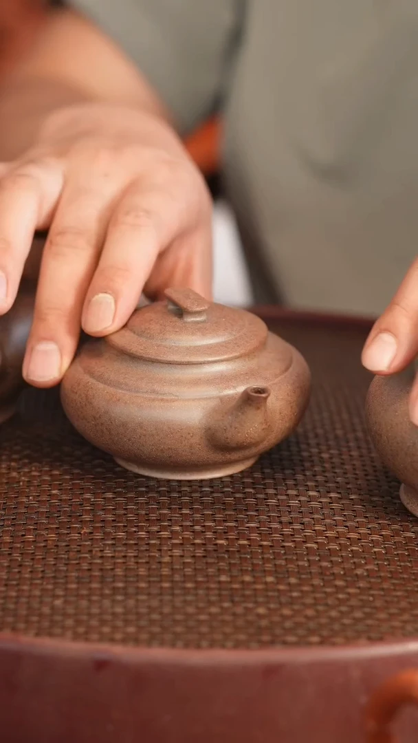 茶壶紫砂原矿手工制作
