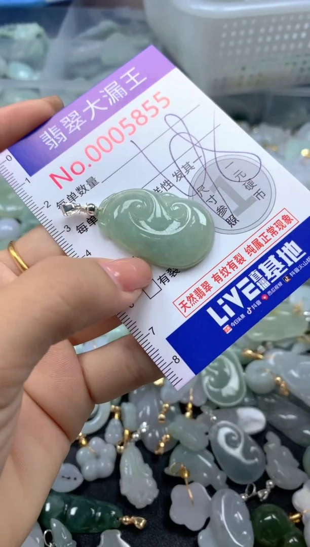 颈饰未镶嵌翡翠5855
