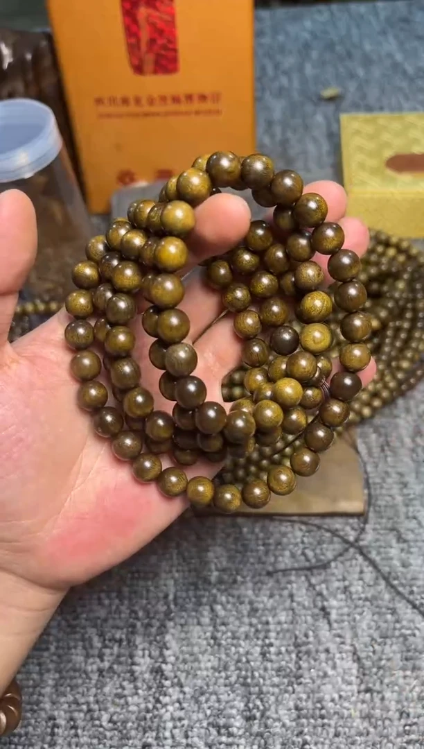 阴沉木手串/手链1.0/108阴沉木49