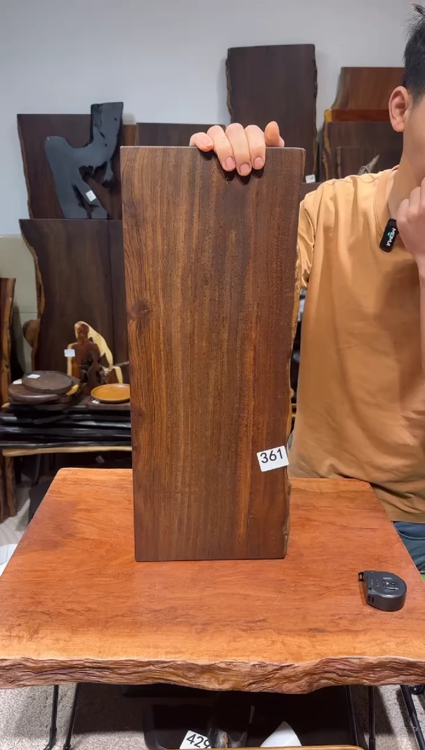 风车木（黑檀木）尺寸57*22*2.3编号361