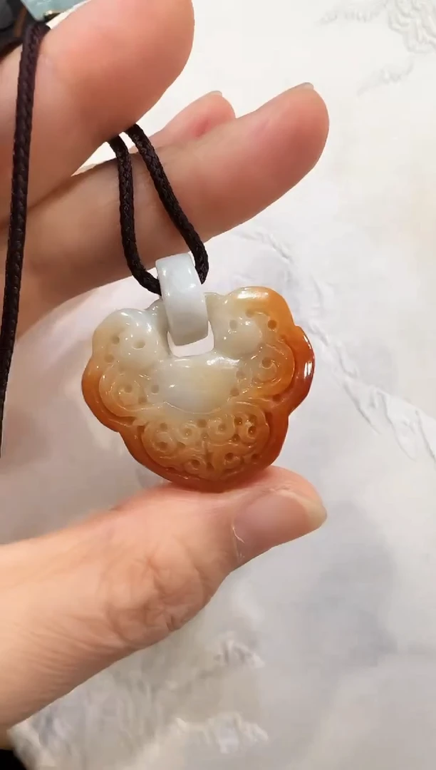 颈饰未镶嵌翡翠国风