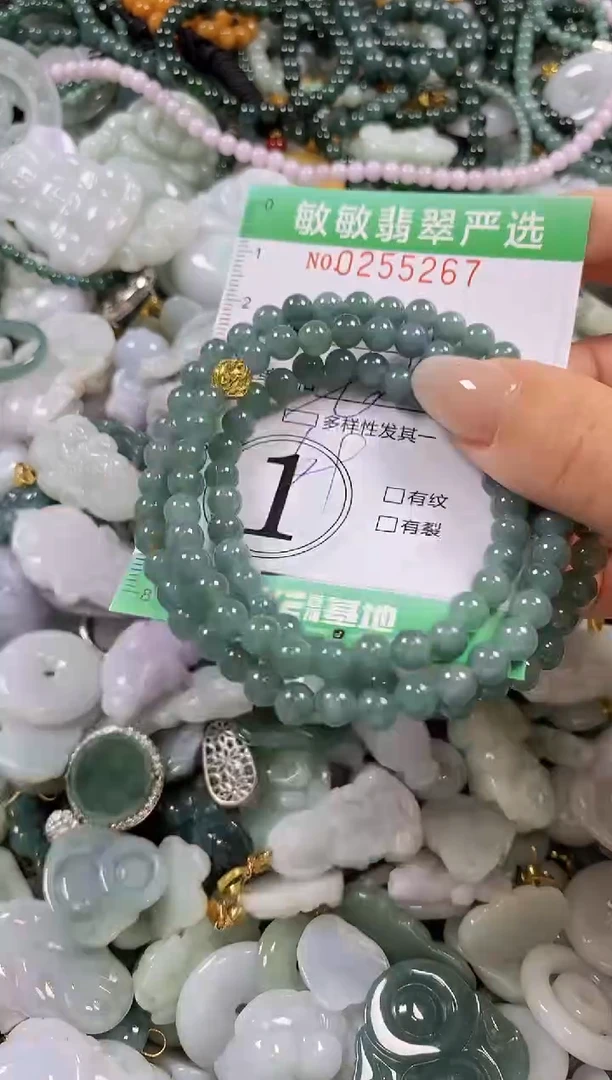 翡翠未镶嵌颈饰闪购0255267多样性发其一