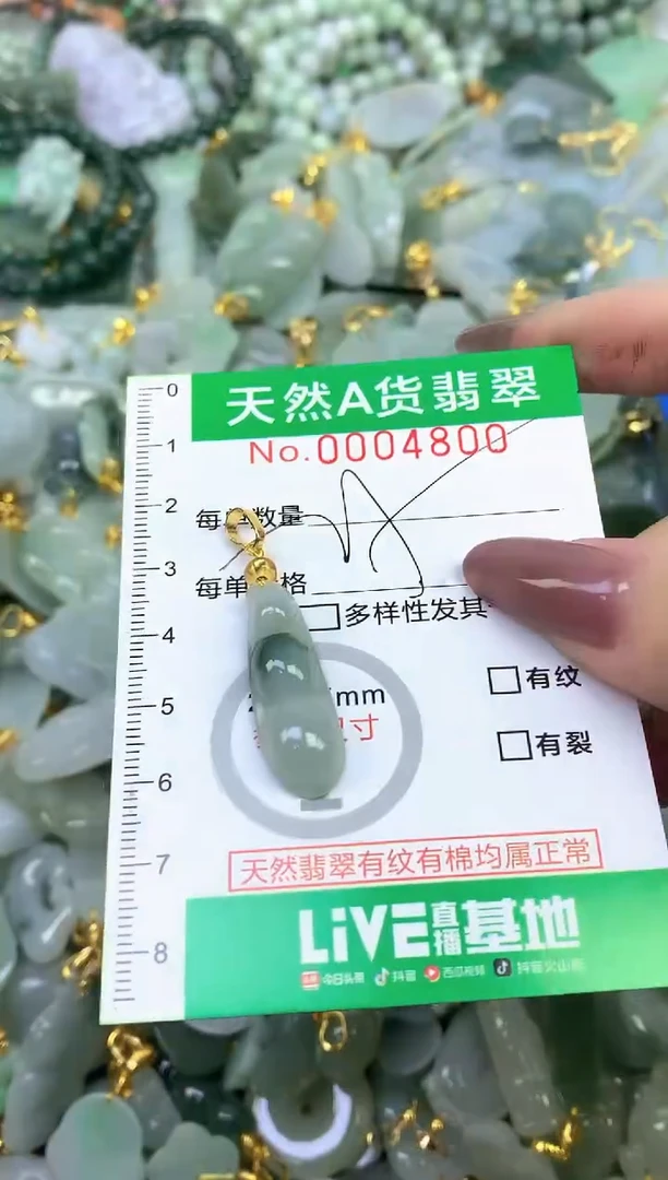 颈饰未镶嵌翡翠纯天然缅甸A货翡翠