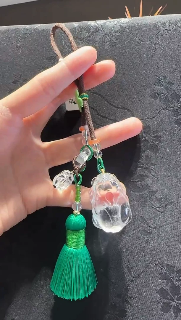 水晶手绳未镶嵌貔貅款