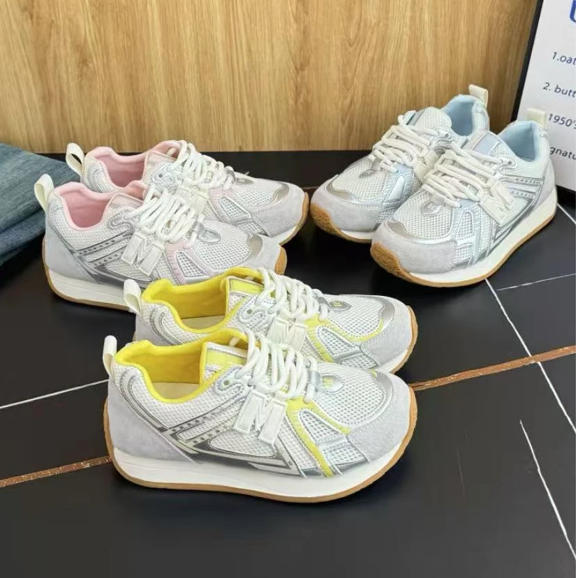 （水蜜桃）OBALUN/欧巴伦薄2025新款透气百搭阿甘鞋女Z120-1