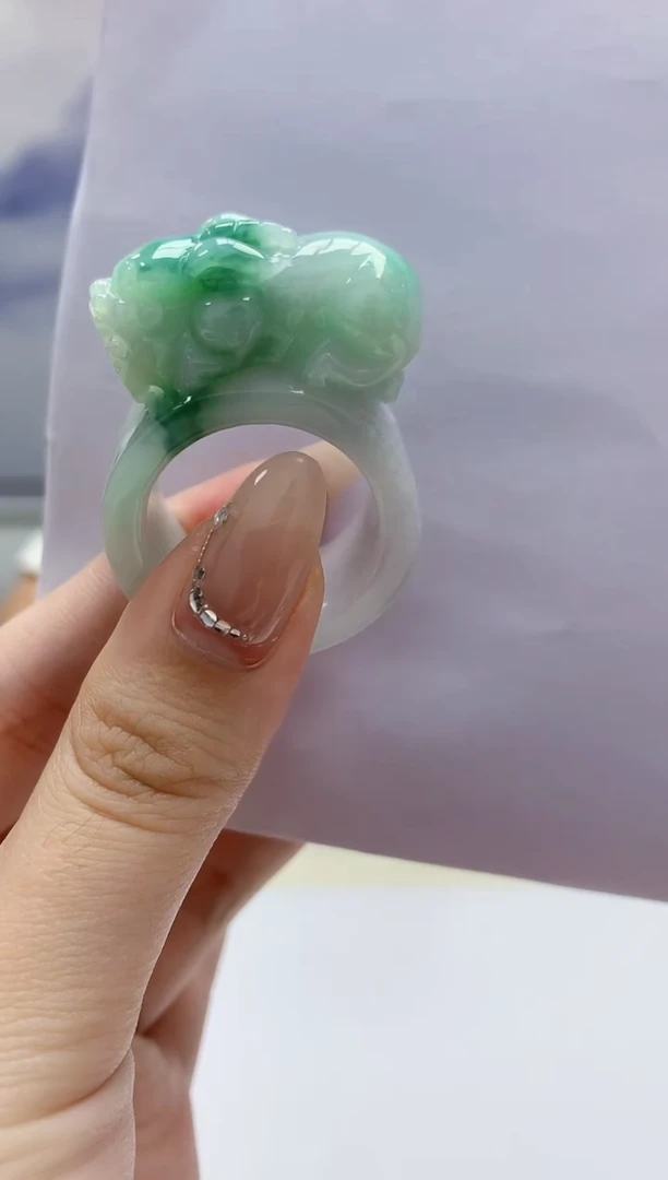 定制翡翠未镶嵌5028jw-毛货挂件88