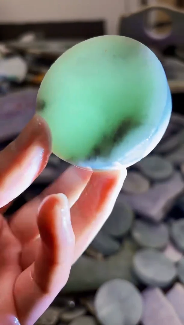 【闪购商品】翡翠颈饰未镶嵌A货白谭1690