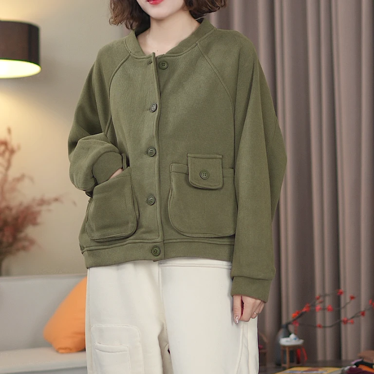 加绒外套女装上衣S015