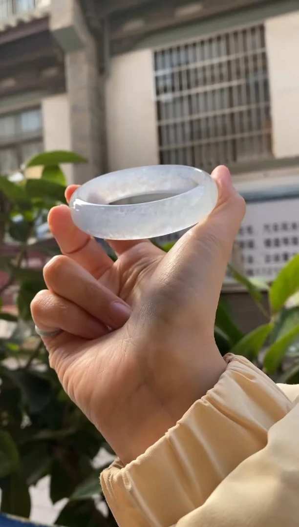 未镶嵌手镯翡翠57正圈