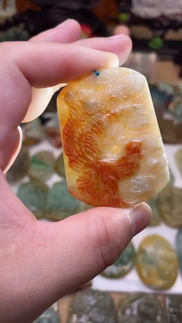 颈饰未镶嵌翡翠凤凰