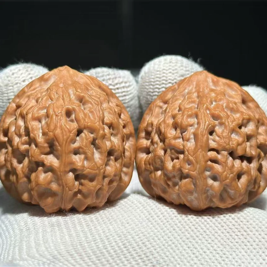 邢台原树野核全品无修《莲心》文玩核桃