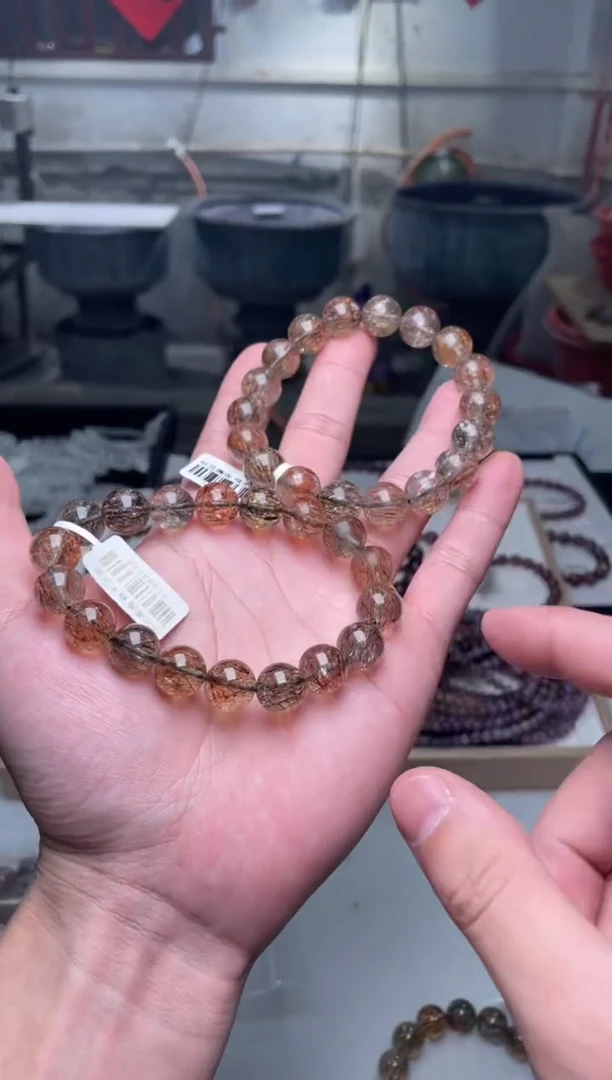 【闪购商品】水晶手串未镶嵌黑金超11多样性发其一