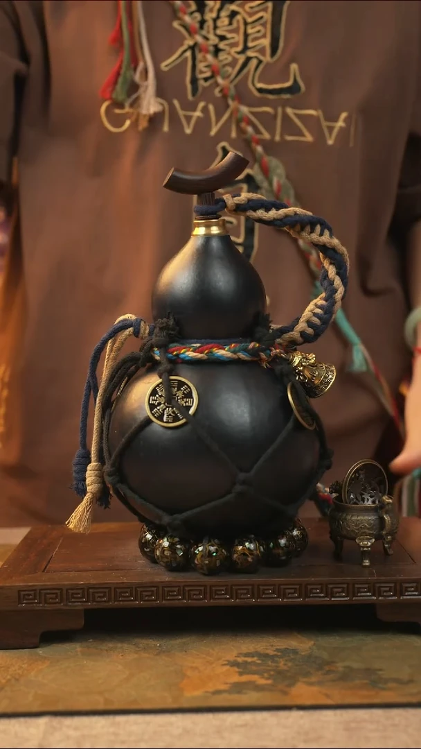 133大漆一物一拍记葫堂出品【不带手串】