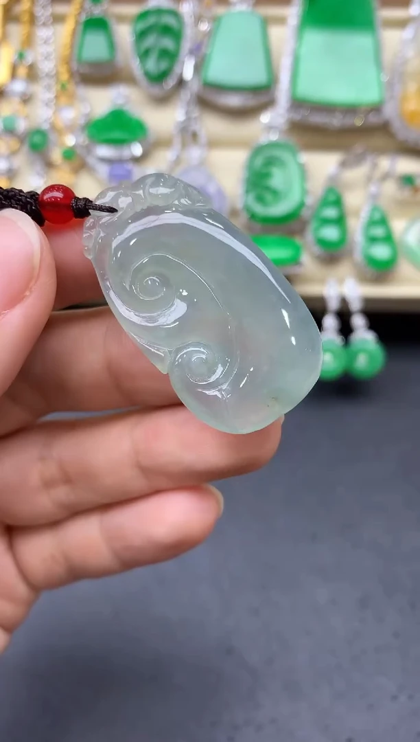 翡翠未镶嵌颈饰57-中国好珠宝