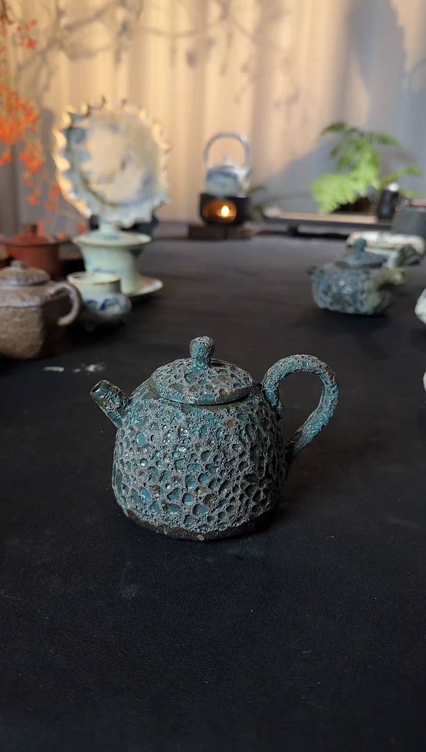 壶陶冰烟虫洞秦权壶