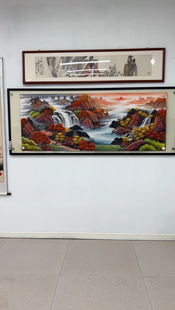 国画《鸿运当头》画芯未装裱180乘70