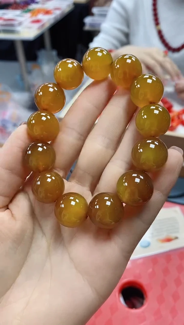 未镶嵌项链玛瑙/玉髓泉**你黄卡18