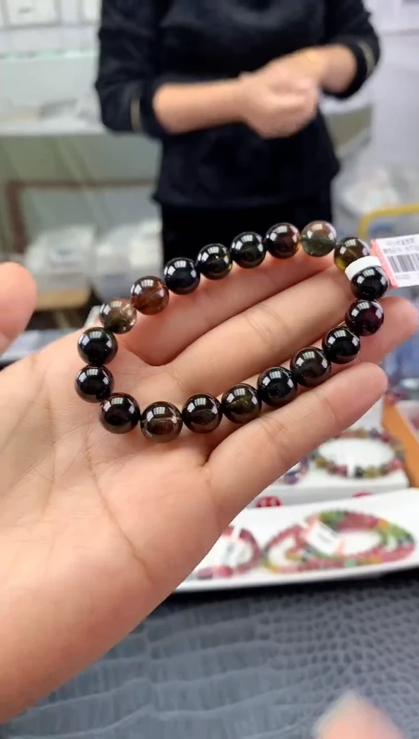 未镶嵌手串碧玺多样性发一条