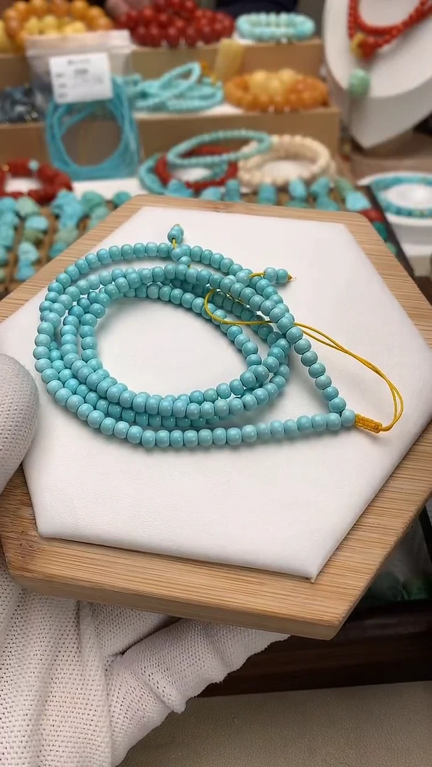 未镶嵌绿松石珠宝半成品100