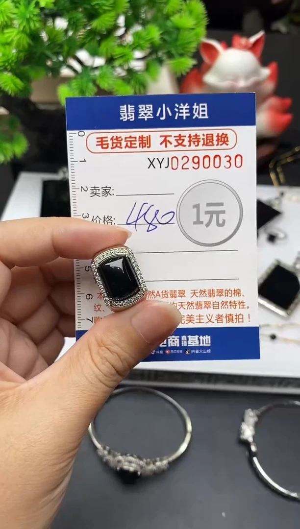 未镶嵌定制翡翠守*毛货商品 不退换/ 0030