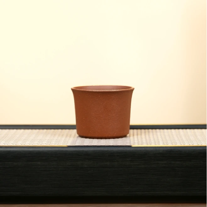 赵掌柜紫砂  红降坡浮力杯