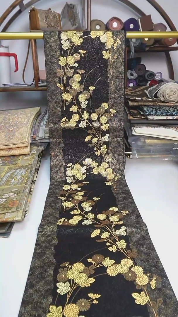 【闪购商品】织绣114西阵织六通菊花