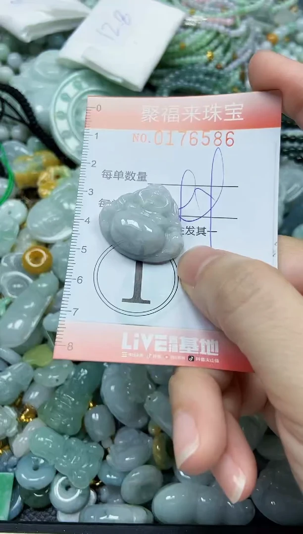翡翠未镶嵌颈饰闪购0176586