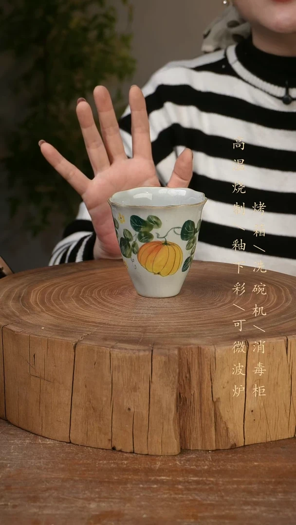 碗瓷景德镇手工手绘高温瓷釉下彩