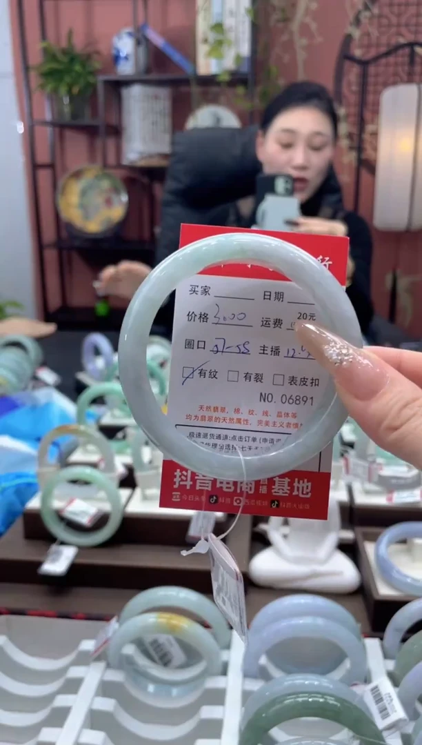 未镶嵌手镯翡翠6891****
