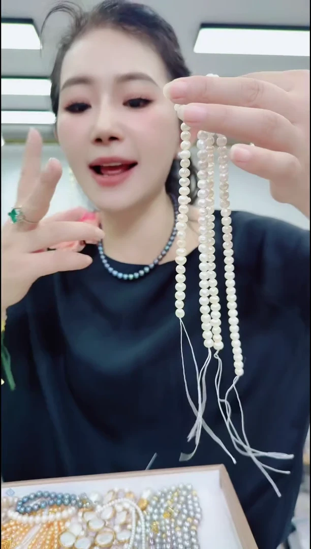 淡水珍珠合金颈饰09106珍珠项链