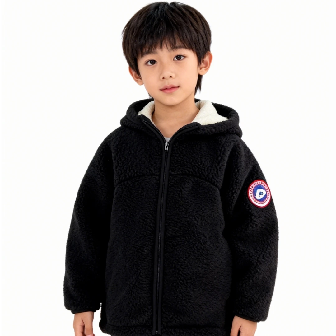 儿童款冬季亲子款外穿运动睡衣时尚加绒家居服套装棉服2019