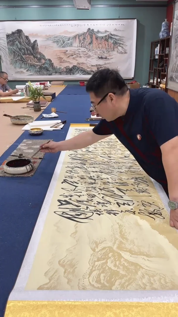 书法吕庆杰-沁园春雪