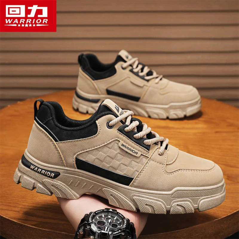 回力马丁靴2025冬季新款小众潮流工装靴男士大黄靴切尔西作战靴子