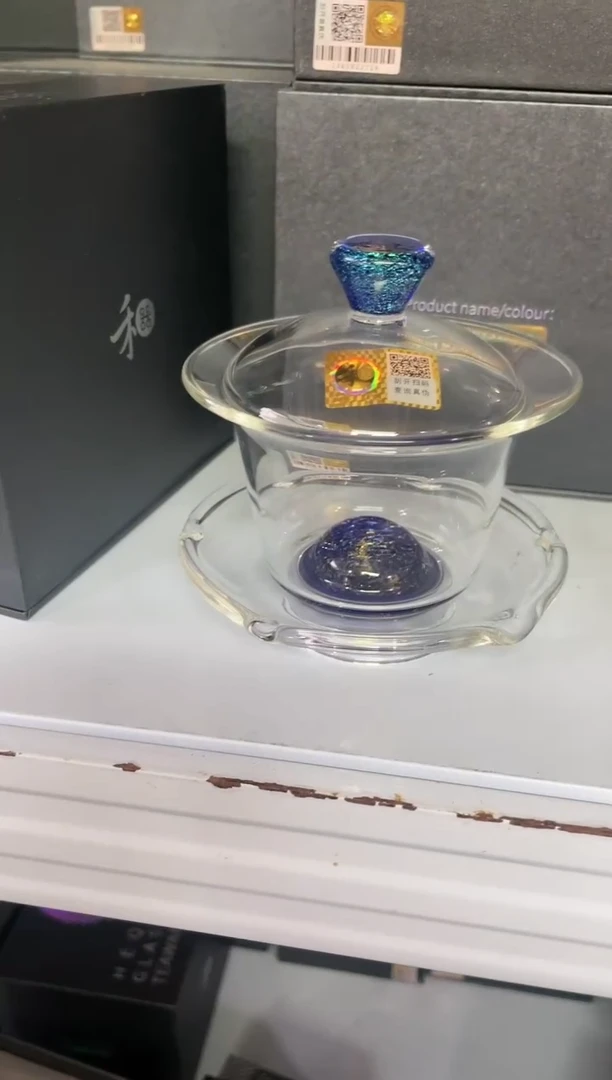 【闪购商品】斑斓禾荷盖碗。。。。