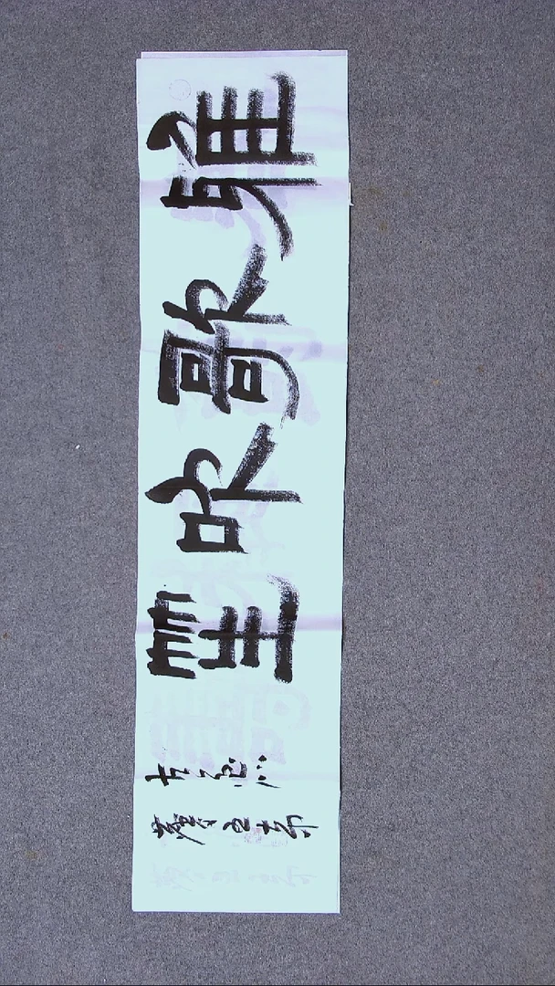 书法王大中 山东96*23（6）