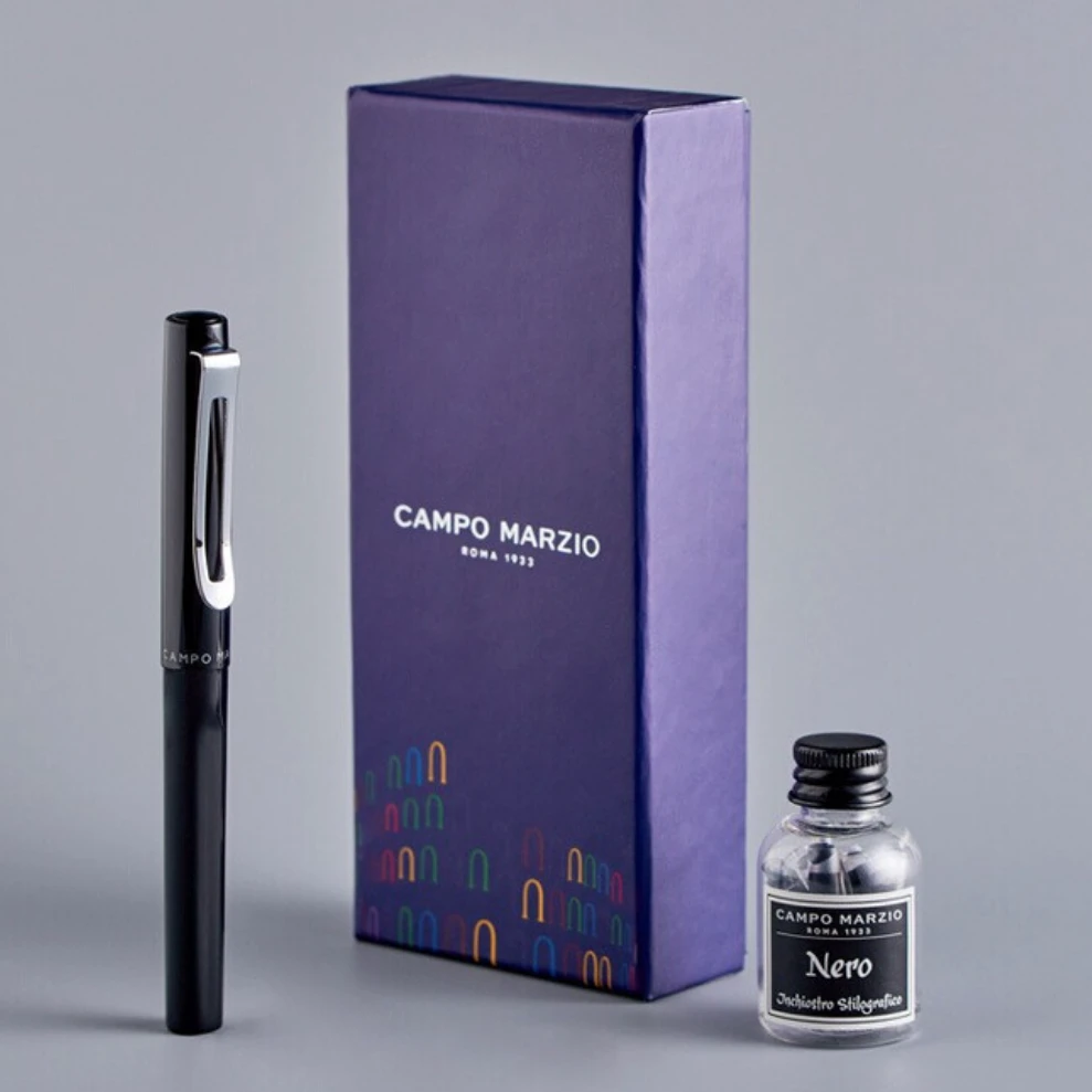Campo Marzio 系列钢笔墨水笔迷你波点钢笔铱金F尖色多色精致书写